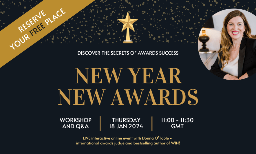 New Year New Awards Workshop