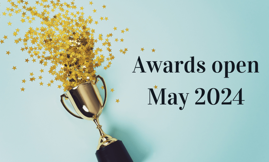 Awards open May 2024