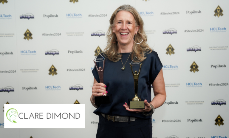 Clare Dimond: Winning Awards that make a Real difference